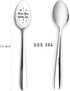 Love You Little Sis Spoon Engraved Funny Sister Gift Ice Cream Tea Coffee Cereal Lover Spoon Teaspoon Best Graduation Christmas Birthday Gifts...