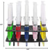 25 Pack (1oz) Jello Shot Syringes Combo with Tray/Racking Stand - 100% Safe & Reusable Plastic Syringes for Jello Shots - Small Syringe Shots Holi...