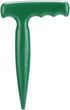 Oumefar 5Pcs Handheld Plastic Transplanting Widger Planting Tools Dibber Soil Digger Hole Punch Sowing Seeds Dispenser Garden Supplies Grip Seedli...