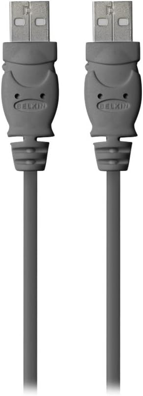 Belkin F3U131-10 A-Male USB Transfer Cable, 10ft...