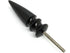2Stlye Ebony Leather Burnisher/Electric Polished Head Leather Tools/Leather Slicker Tool Drill Sets for Dremel Rotary Tools (2 Stlye)...