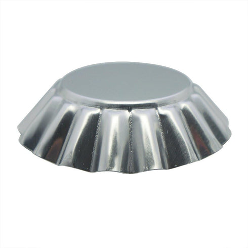 MYStar 3.15" (8 cm) Fluted Design Round Shape Non-stick Aluminum Tart Mold, Mini Pie Tin, Tartlet Pan, set of 20...