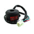 TC-Motor 3 Function 8 Wire Handle Kill Light Start Switch Female Plug for Chinese 50cc 70cc 90cc 110cc ATV Quad Kazuma Taotao Coolster...