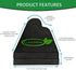 Cervical Orthotic Traction Block, Firm, Spinal & Neck Alignment, Cervical Traction Device & Neck Stretcher...