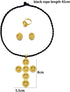 New Silver Gold Plated Cross Ethiopian Jewelry Set for women Bride Bridesmaid Anniversary Party Accessories...
