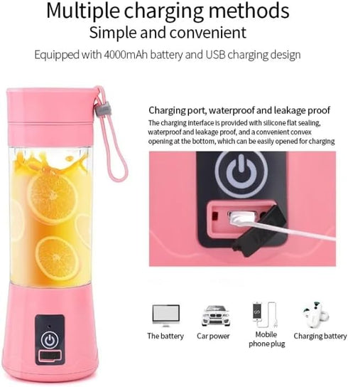 Mini portable blender Blue, MPBBB12, Large...