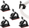 SOULWIT 50Pcs Adjustable Cable Management Clips, Adhesive Organizers Sticky Wire Clips Cord Holder for TV PC Ethernet Under Desk Wall Home Office...