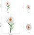39PCS Flowers Embroidered Iron on Patches Butterfly Daisy Applique Decoration Sewing Patches for Cloting Bags Caps Jackets Hat Jean...