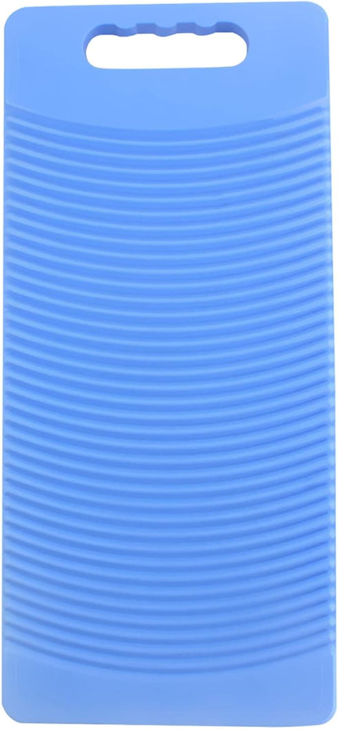 MZD Plastic Rectangle Washboard Washing Clothes Board 50cm Long (Blue)...