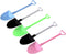 Colorful Novelty Disposable Plastic Shovel Shape Dessert Spoon, Set of 100...