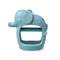 Itzy Ritzy Bitzy Grip - Silicone Developmental Teether with Easy-to-Hold Hand Grip, Designed for Ages 3 Months and Up, Elephant...