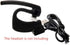 USB Charge Cable for Plantronics Voyager Legend Black, Not for PLATRONICS Voyager 5220,5200.......