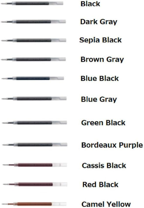 Sarasa Zebra Gel Ballpoint Pen Grand 0.5mm 11 Color Retractable Pen Refill Set RJF5 With Original Stylus Ballpoint Touch Pen......