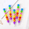 5pcs Cute Stackable Pencils 7 in 1 Stacking Pencils for Writing Drawing Graffiti Replaceable Multi-Point Pencil Kids Party Favors for Birthday Bac...