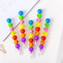 5pcs Cute Stackable Pencils 7 in 1 Stacking Pencils for Writing Drawing Graffiti Replaceable Multi-Point Pencil Kids Party Favors for Birthday Bac...