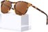 CARFIA Retro Polarized Sunglasses for Women Small and Medium Face UV Protection, Handcrafted Acetate Frame Sunnies CA5285...