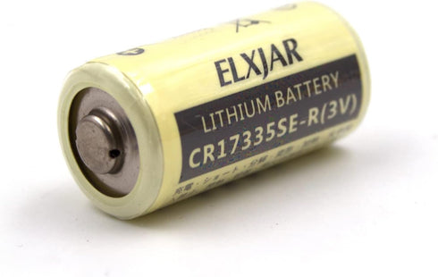 elxjar (2-Pack) 3V CR17335SE 2/3A Lithium Manganese Dioxide Battery, Replacement for Sanyo/FDK CR17335SE...