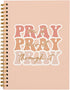 Prayer Journal Notebook for Women - Bible Notebooks for Note Taking, Bible Journaling Notebook, Christian Gifts Journal Notebook, Hardcover Spiral...