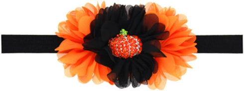 Baby Girl Toddler Halloween Pumpkin Hair Band Infant Hair Band Accessories (A)...