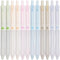 Gel Pens, Black Ink Pens Fine Point Smooth Writing Pens 0.5mm 12 PCS, Ball Point Pens for Journaling Note Taking, Cute Aesthetic Office School Sup...