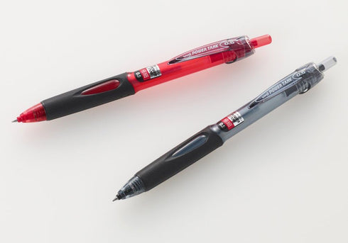 ???? Mitsubishi Pencil SN200PT05.15 Pressure Ballpoint Pen, Power Tank, 0.5, Red, 10 Pens...