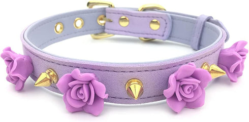 Succuba Handmade Flower Choker Collar Necklace for Women and Men...