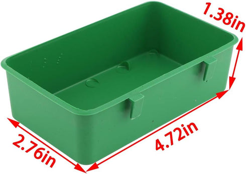 2 Pcs Pet Bird Parrot Food Bowls Small Animal Feeder Bowl Basic Dish Convenient Hanging Container for Small Bird Parrot...