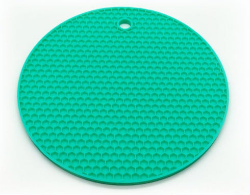 Trivets for Hot Dishes (RED) - Hot Pads for Kitchen, Silicone Pot Holders for Hot Pots and Pans, Silicone Mats for Kitchen Countertops, Table, Fle...