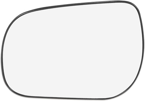 X AUTOHAUX Car Rearview Left Side Non-Heated Mirror Glass with Backing Plate 8796142790 for Toyota RAV4 2006-2011...