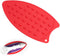 Multipurpose Silicone Iron Rest Pad for Ironing Board Hot Resistant Mat,Silicone Heat Resistant Iron Rest Pad (Red)...