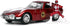 JADA TOYS, INC 1967 TOYOTA 2000GT W/RED RANGER NANO FIG 1/32 VEHICLE...