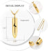 Cremation Jewelry for Ashes Bullet Shape Pendant Urn Necklace Stainless Steel Keepsake Memorial Jewelry for Men Women...