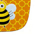 Bee on Quatrafoil Baby Bib...