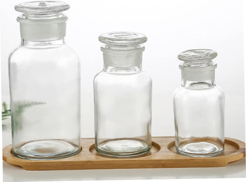 1pc Reagent Bottle 250ml Bottle Wide Mouth Labs Bottle Laboratory Chemical Storage Bottle Autosampler Vials Lip 125ml Bottle Graduated Laboratory ...