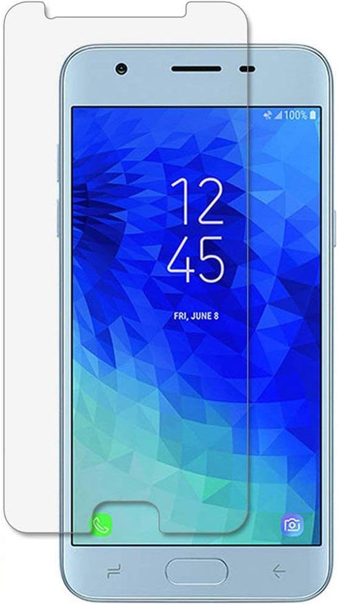 [2 Pack Tempered Glass Screen Protector Frontier Protective Protector for Samsung Galaxy J3 2018 SM-j337a SM-j337...