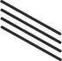 4 Pieces Heat-Resistant Silicone Oven Rack Shields Covers Oven Edge Protects Against Burns and Scars BPA Free Heat Resistant for Kitchen...