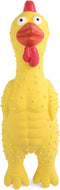 Rubber Crazy Chicken Dog Toy, 100% Natural & Durable Latex Dog Squeaky Toys, Soothes, Entertains & Promotes Wellness, Funny Puppy Toys for Small, ...