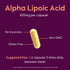 BESTVITE Alpha Lipoic Acid 100mg (240 Capsules) - No Stearates - No Flow Agents - Non GMO - Gluten Free...