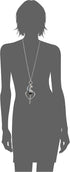 GUESS Basic Large Open Heart Charm Pendant Necklace...