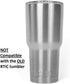 RTIC Spill Proof & Splash Resistant Lid for RTIC updated design 30 oz Tumbler...