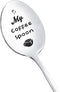 Coffee Gift Spoons for Women Men Funny My Coffee Spoon for Dad Wife Cofee Lovers Gifts for Coffee Drinkers Men Women Christmas Birthday Gift for B...