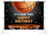 Ticuenicoa 5x3ft Basketball Themed Backdrop Happy Birthday Party Decorations for Teens Kids Game Time Background for Photography Newborn Baby Birt...