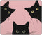 Funny Cat Mouse Pad Square Cute Mouse Pads for Wireless Mouse Small Office Computer Mousepad for Desk Laptop with Non-Slip Rubber Base Mouse Mat, ...