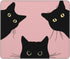 Funny Cat Mouse Pad Square Cute Mouse Pads for Wireless Mouse Small Office Computer Mousepad for Desk Laptop with Non-Slip Rubber Base Mouse Mat, ...