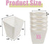 6 Pack Hanging Cup Holder Rolling Cart Organizer Accessories Trolley Basket Storage Hanging Bucket Hanging Container for Kids...