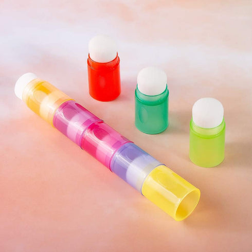 Yoseng Soft Bristle Finger Ink Blending Brushes Daubers for Painting, Drawing, Ink, Card Making, Commodities for Finger Painting,with Crafter Colo...