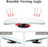 Blind Spot Mirror, Rectangle Adjustable Car Auxiliary Universal Wide Angle Mirror for Universal Cars (Adhesive, 2pcs)...