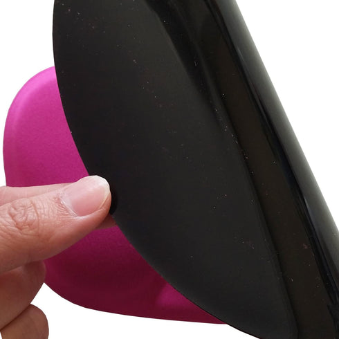 Ergonomic Portable Mouse Pad Non-slip Computer Mouse Pads Small 7D Gel Mouse Pad with Wrist Rest Rose...