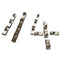 1/4"-20 Long Stainless Steel U -Style Clip-On Nut,U-Type Fasteners (Pack of 25)...