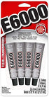 E6000 5510310 Craft Adhesive Mini, 3 Pack...